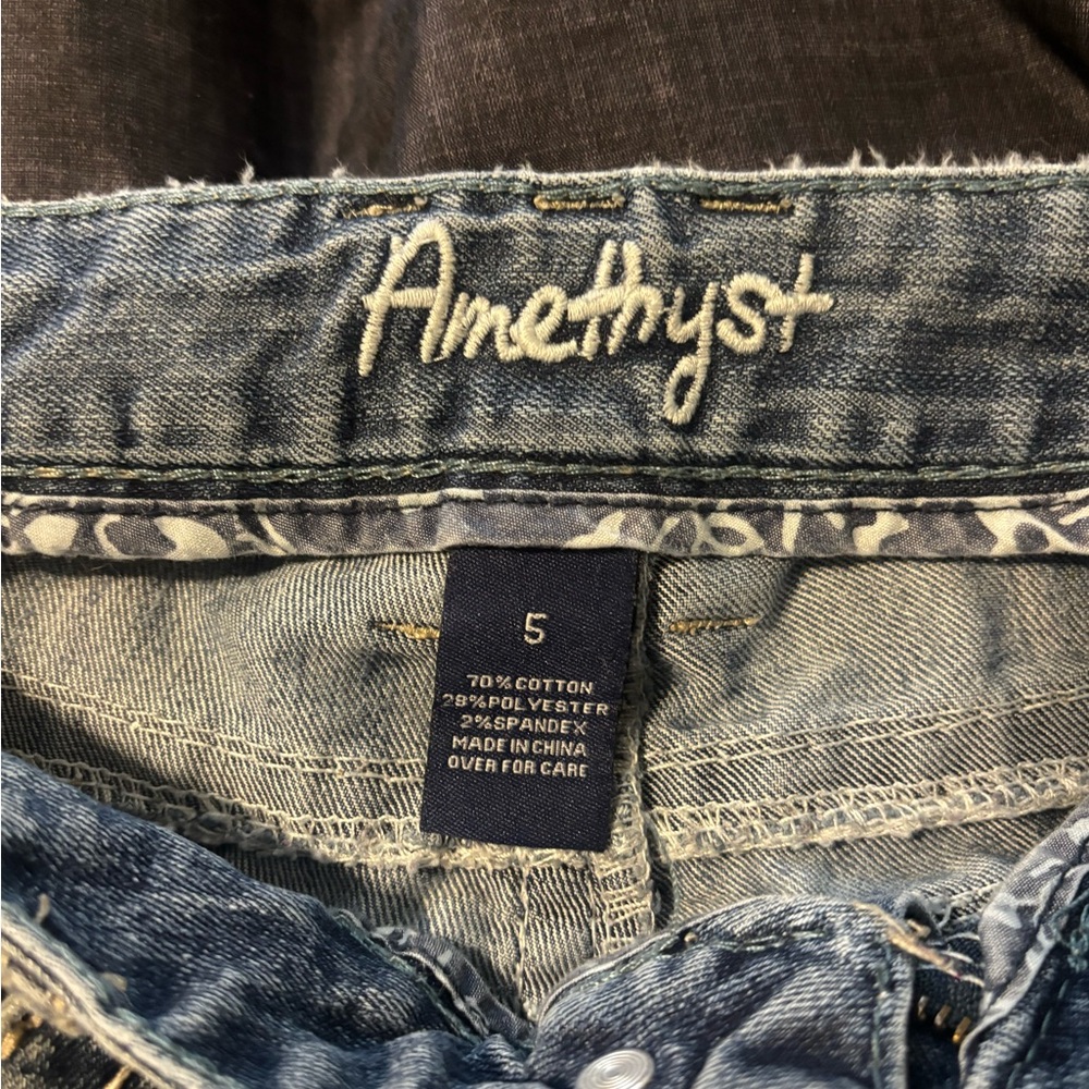 Amethyst Blue Denim Jeans